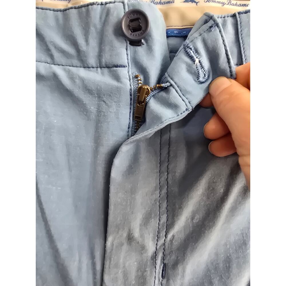 Tommy‎ Bahama Shorts Mens 38 Blue Flat Front Coastal Resort Casual Golf - Picture 3 of 8